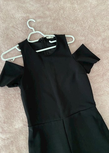 Zara Siyah Kısa Tulum - Görsel 2