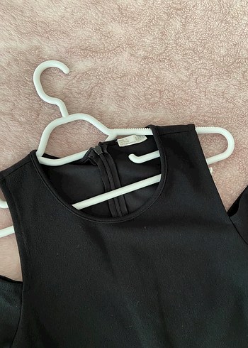 Zara Siyah Kısa Tulum - Görsel 3