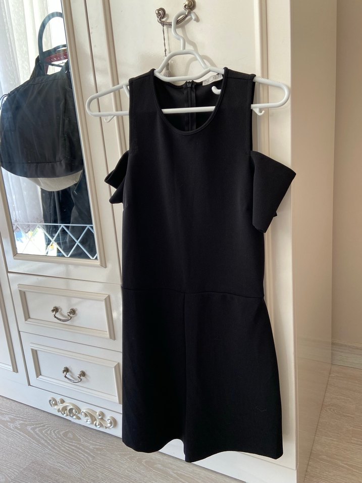 Zara Siyah Kısa Tulum - Görsel 5