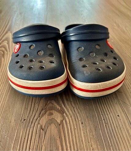 27 Beden lacivert Renk Crocs - Crocband Clog T - Navy/Red