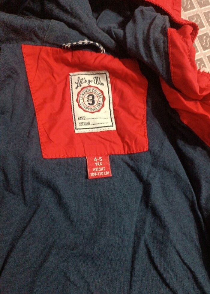 Erkek çocuk yağmurluk - Görsel 3