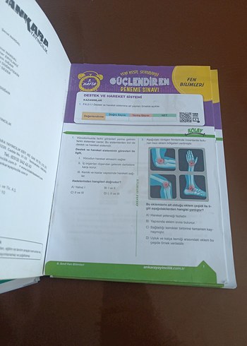 6. Sınıf Fen Bilimleri haftalık deneme - Görsel 2