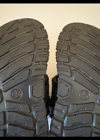 Erkek Çocuk 26 Numara , Polaris Marka Siyah Cırtlı Spor Sandalet - Görsel 2