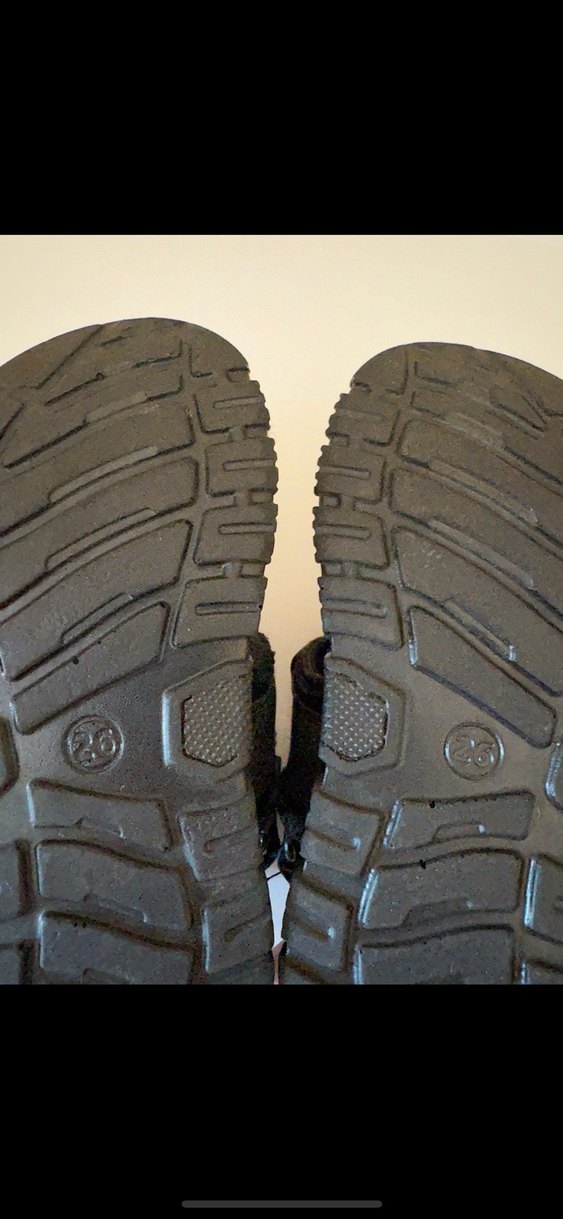 Erkek Çocuk 26 Numara , Polaris Marka Siyah Cırtlı Spor Sandalet - Görsel 2