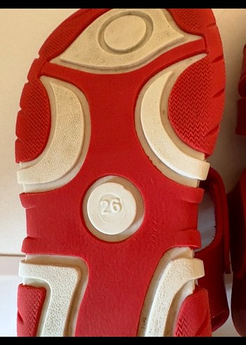 Kırmızı Tokalı Erkek Çocuk Sandalet - Görsel 4