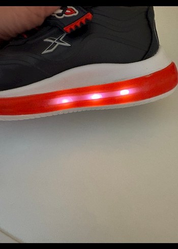 Kinetix Erkek Çocuk Kırmızı Spor Ayakkabı - Görsel 3