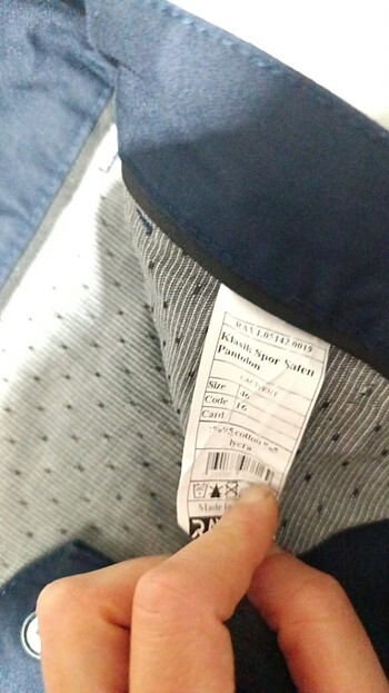 46 Beden Erkek pantolon