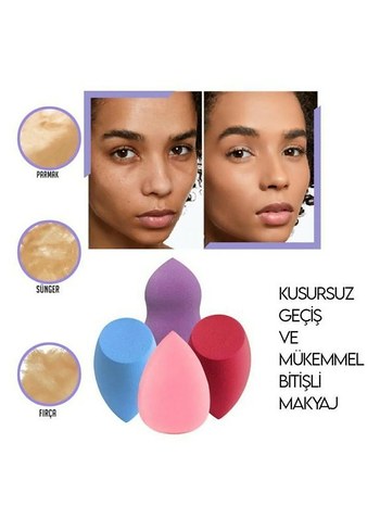 4lü Makyaj Sünger Seti MUJGAN - Görsel 2