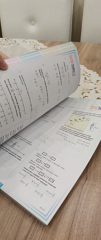 ÜÇ DÖRT BEŞ yayınları Tyt matematik soru bankası 