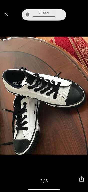 Converse Amerikadan özel tasarım converse 37,5 ayakkabı