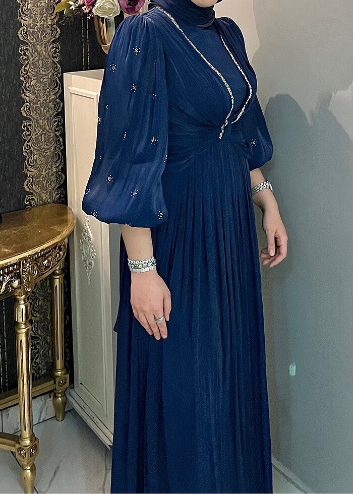 Uzun abiye elbise - Görsel 2