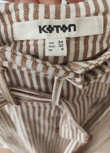 Koton yazlık kumaş pantolon 
