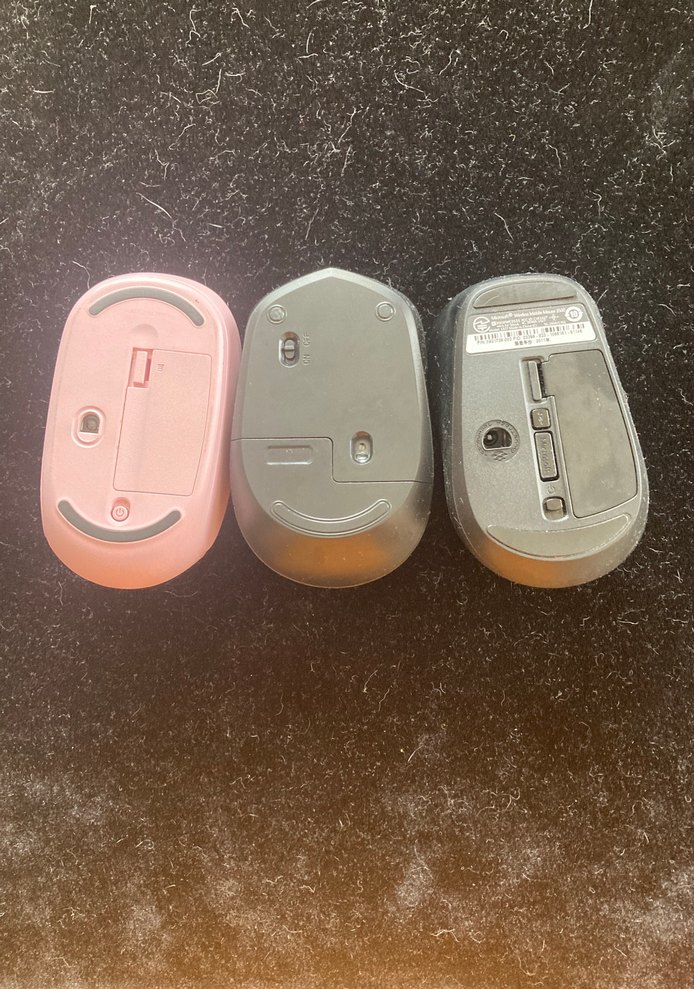 Pastel Pembe Kablosuz Mouse - Görsel 2