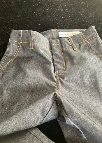 Gri kadın kumaşPantolon - Regular Fit - Görsel 2