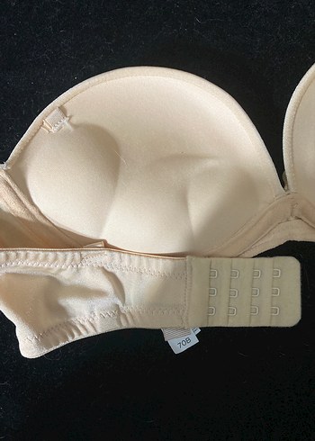 Penti, Bej Minimalist Destekli Straplez Sütyen - Görsel 3