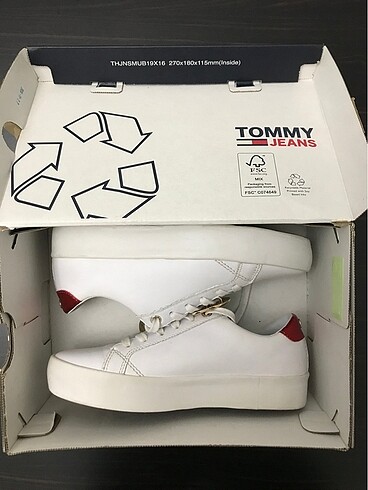 Tommy Hilfiger Tommy hilfiger (Original) bayan spor ayakkabı