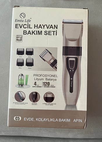 Evcil Hayvan Bakım Seti