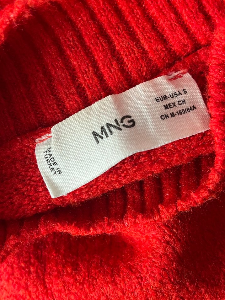 Kırmızı Mango Kadın Kazak - Görsel 4