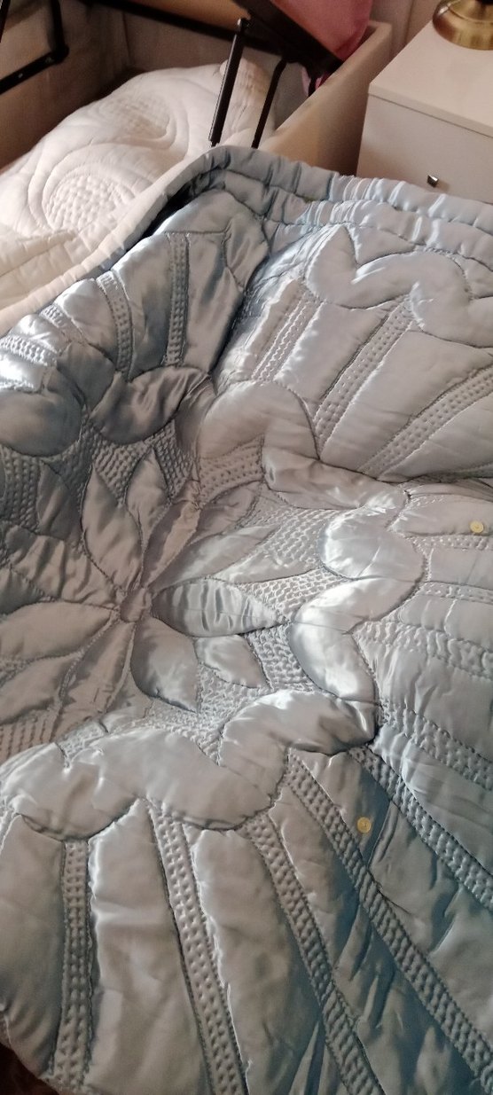 mavi seten yorgan çif kişilik - Görsel 3