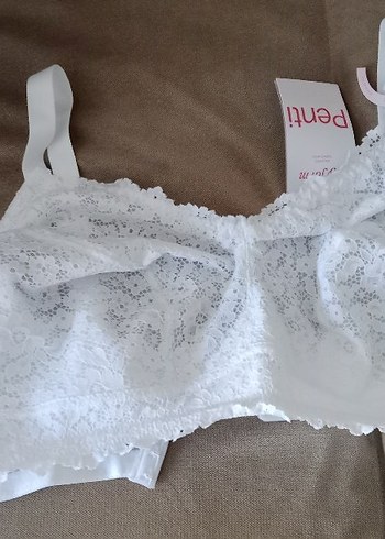 Beyaz büyük beden sütyen - Görsel 6