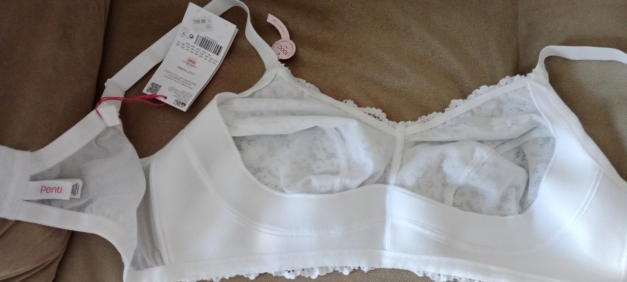 Beyaz büyük beden sütyen - Görsel 3