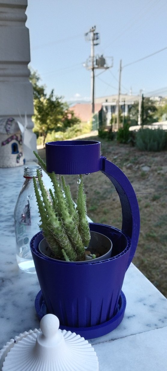 Mor Dekoratif Saksı - Görsel 2