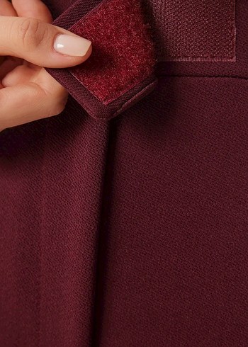 Diğer Bordo cırtlı pantolon