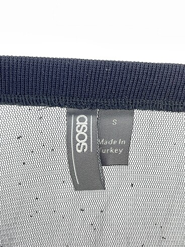 s Beden siyah Renk Asos Bluz %70 İndirimli.