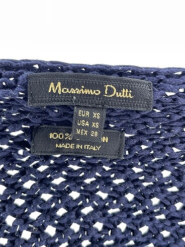 xs Beden lacivert Renk Massimo Dutti Kazak / Triko %70 İndirimli.
