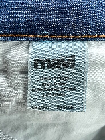 s Beden mavi Renk Mavi Jeans Mini Etek %70 İndirimli.