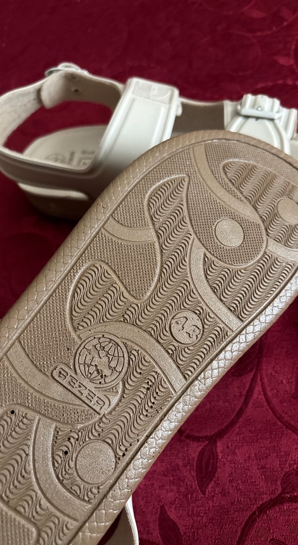 Beyaz Erkek Dolgu Topuklu Sandalet - Görsel 2