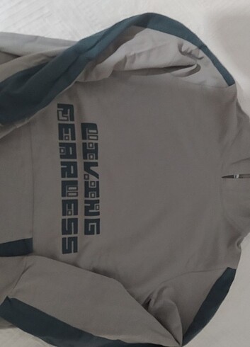 Açık gri sweatshirt