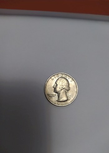 Gümüş Amerikan çeyrek dolar - Görsel 2