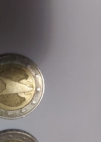 Minimalist Altın Euro - Görsel 3