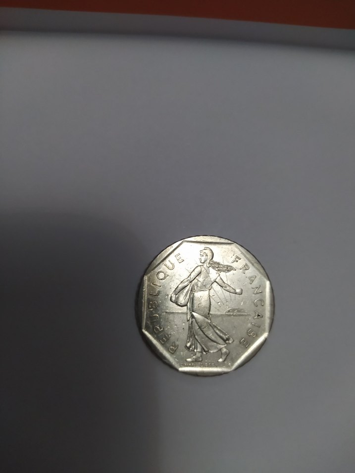 Vintage koleksiyonluk- 2 Francs 1983 - Görsel 2