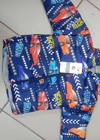 Düğmeli Kız Denim Ceket Gri Yaka - Görsel 16