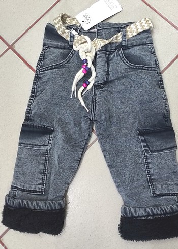 Nakış Detaylı Beyaz Denim Kız Etek - Görsel 3