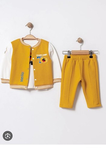 Renkli Baskılı Erkek Çocuk Mont - Görsel 9