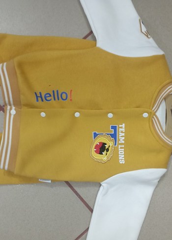 Renkli Baskılı Erkek Çocuk Mont - Görsel 5