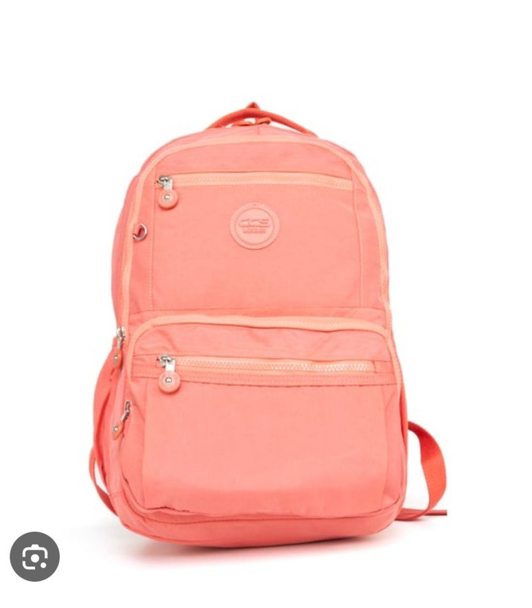 Kırmızı Fermuarlı Erkek Sırt Çantası - Görsel 5