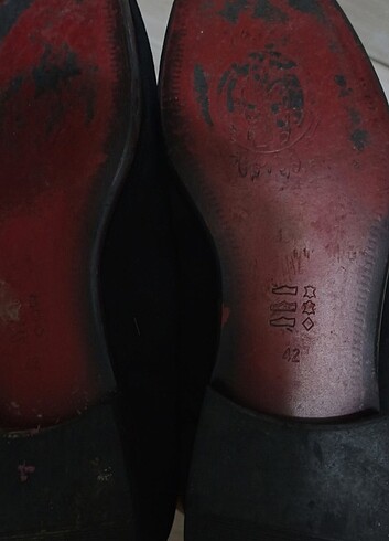42 Beden siyah Renk Pierra Cardin Şık Süet Ayakkabı 