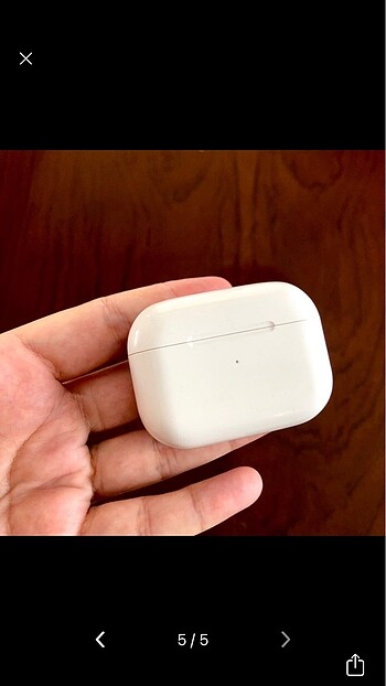 Airpods kulaklık kabı orijinal