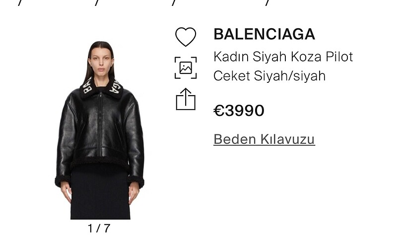 Balenciaga mont