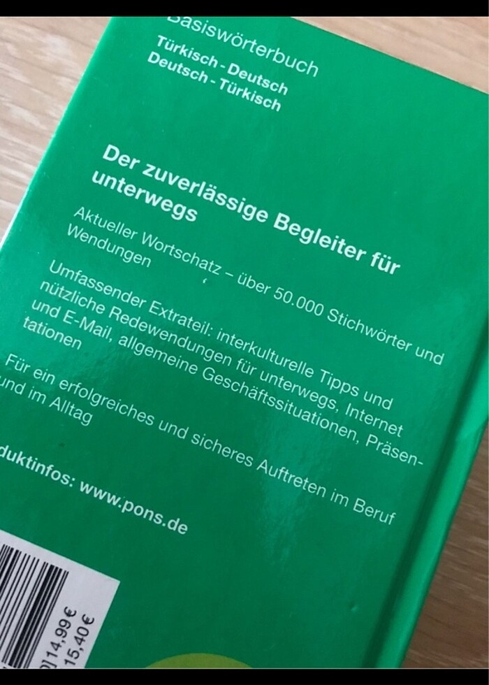 Pons almanca sözlük - Görsel 4