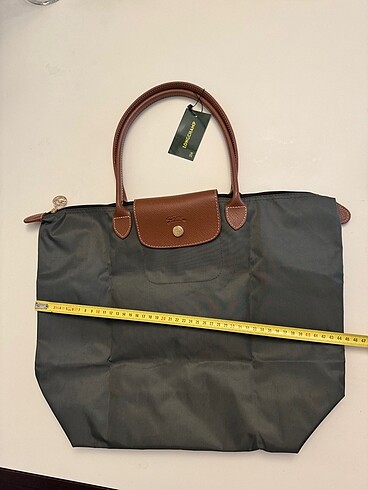 Beden haki Renk Longchamp kol çantası