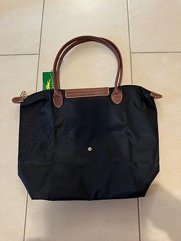 Beden siyah Renk Longchamp kol çantası