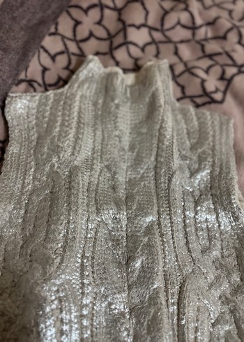 Gri Balıkçı Yaka Örgü Kadın Süveter - Görsel 2