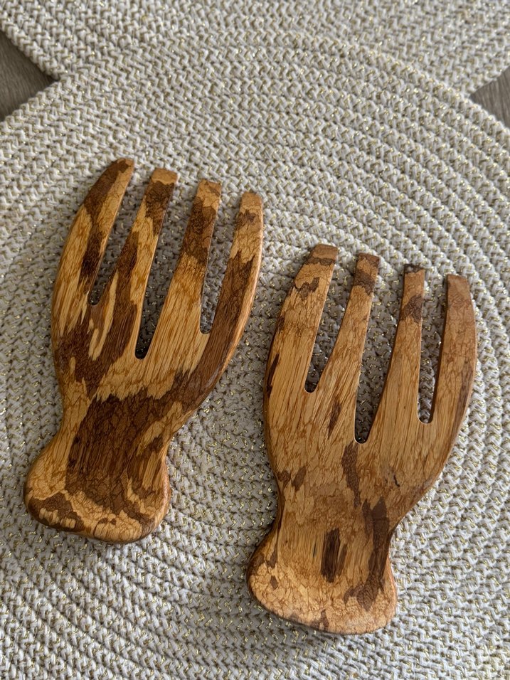 Ahşap Salata Maşası Seti - Görsel 2