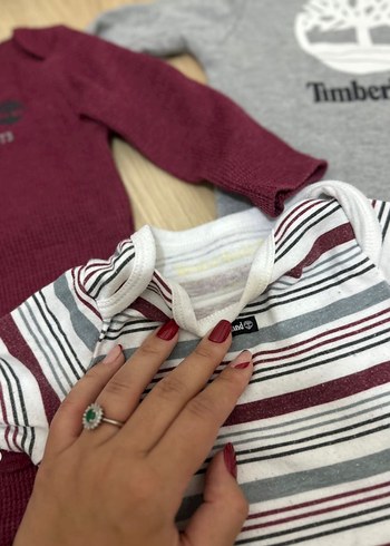 Gap Timberland Erkek Bebek Uzun Kollu Body Seti