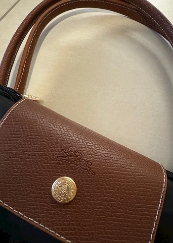  Beden siyah Renk Longchamp kol çantası